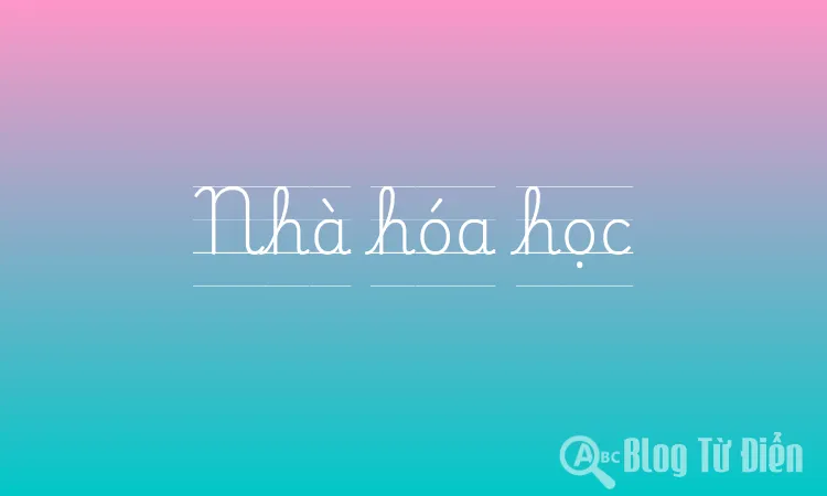 Nhà hóa học