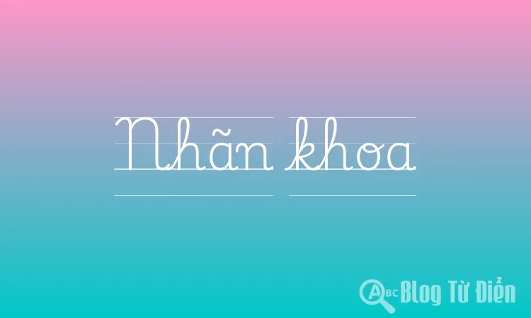 Nhãn khoa