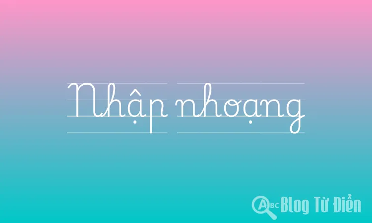 Nhập nhoạng