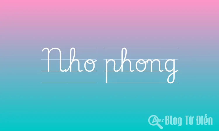 Nho phong