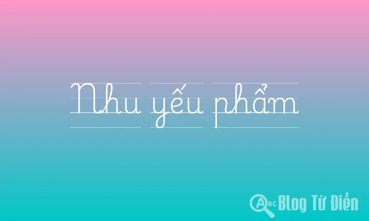 Nhu yếu phẩm