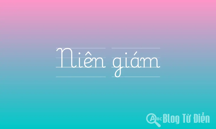 Niên giám