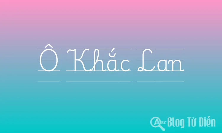 Ô Khắc Lan