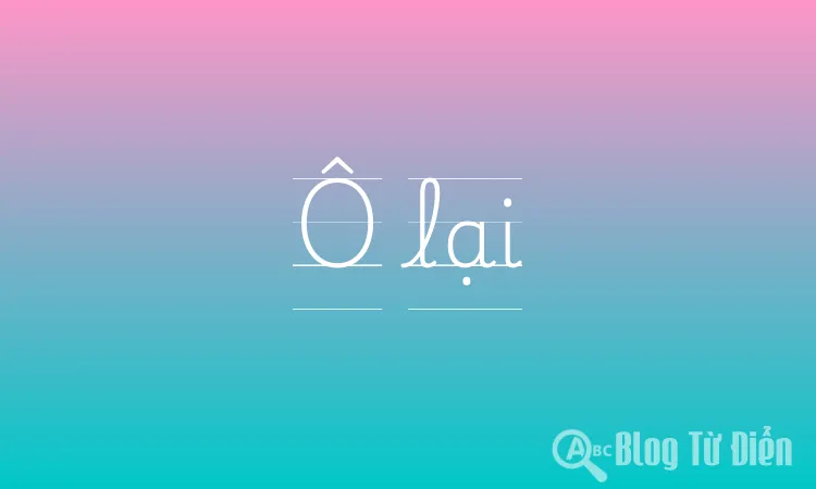 Ô lại