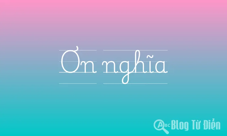 Ơn nghĩa