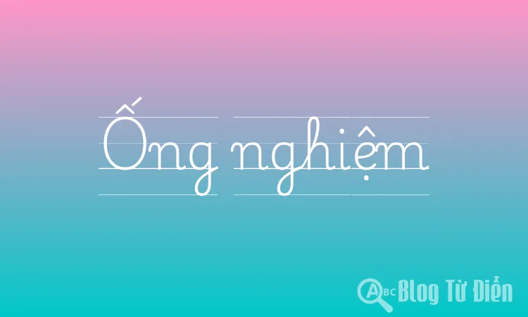 Ống nghiệm