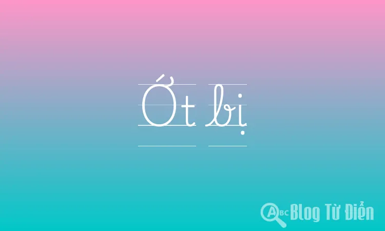 Ớt bị