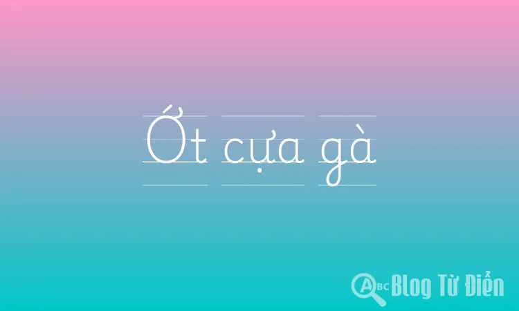 Ớt cựa gà