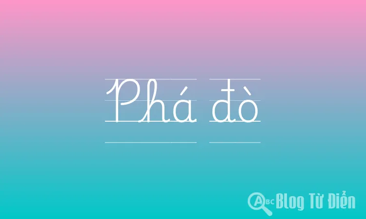 Phá đò