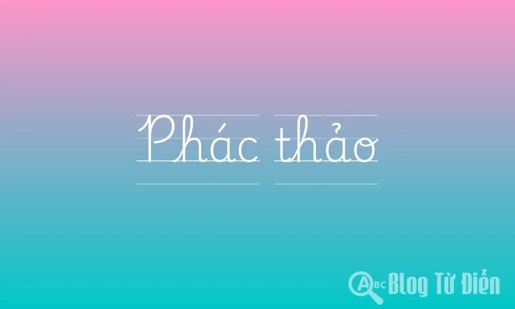 Phác thảo