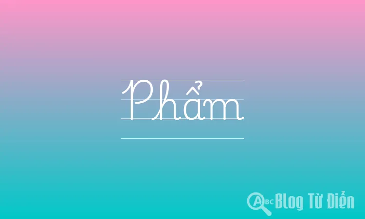 Phẩm