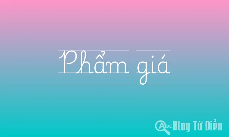 Phẩm giá