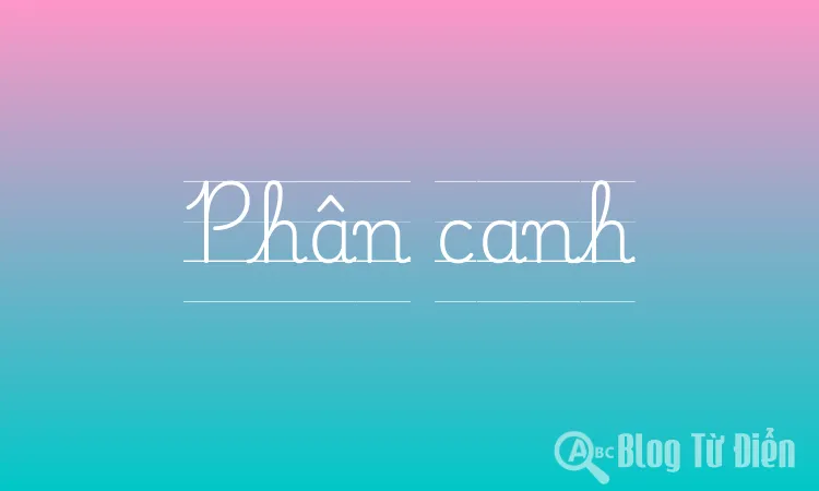 Phân canh