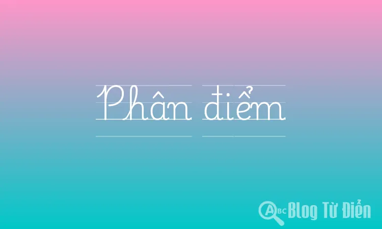 Phân điểm