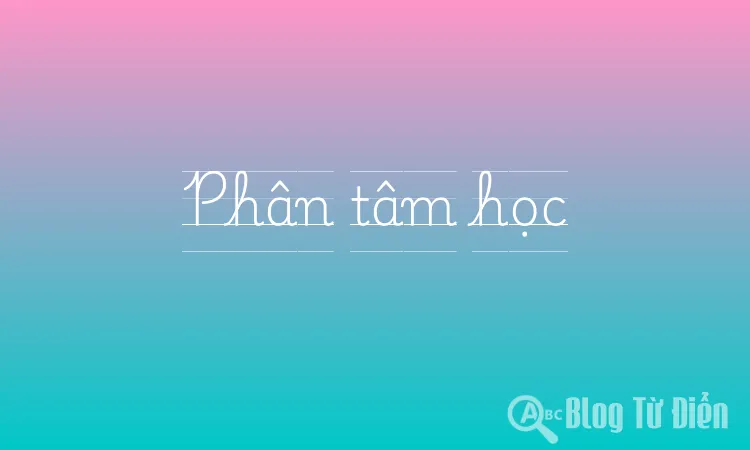 Phân tâm học