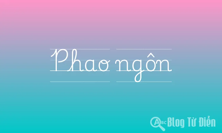 Phao ngôn