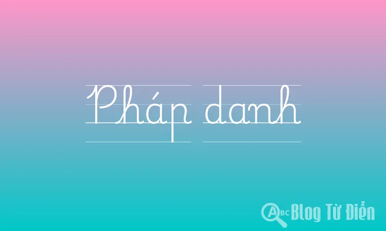 Pháp danh