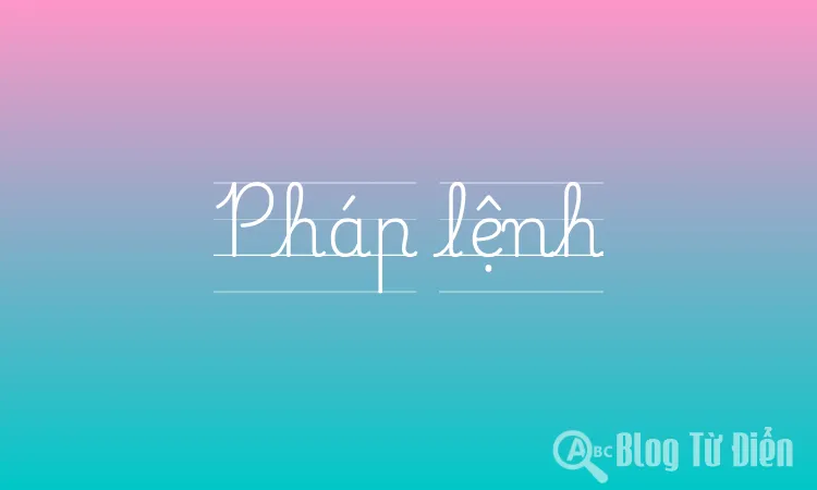 Pháp lệnh
