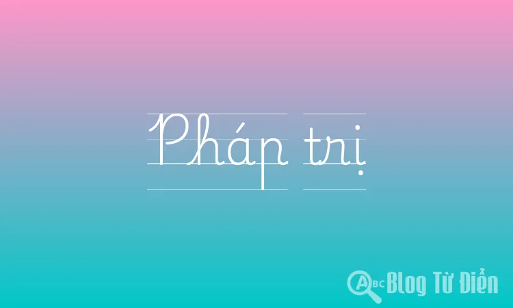 Pháp trị