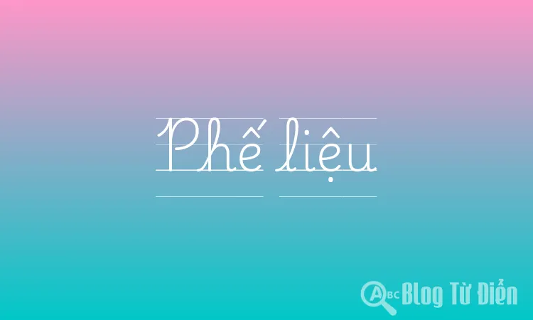Phế liệu