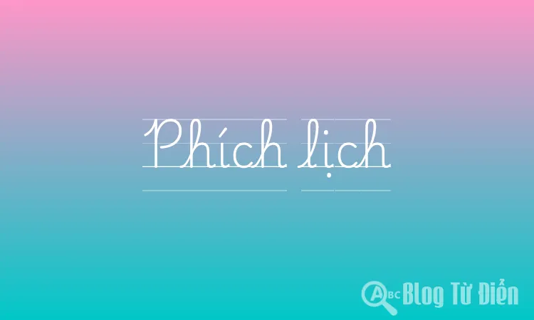 Phích lịch