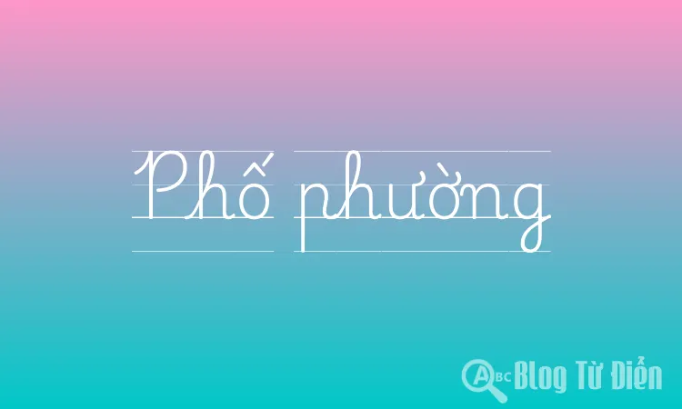 Phố phường