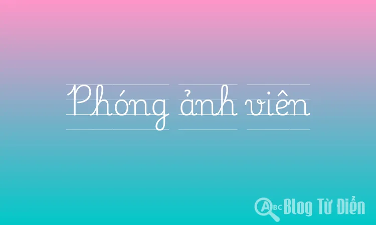 Phóng ảnh viên