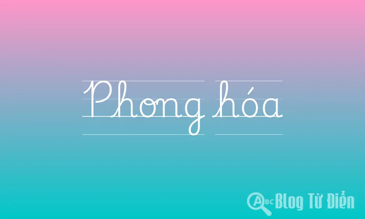 Phong hóa