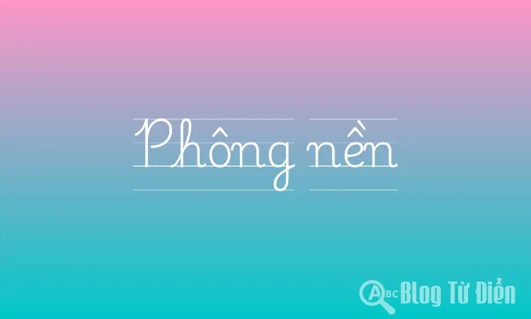 Phông nền