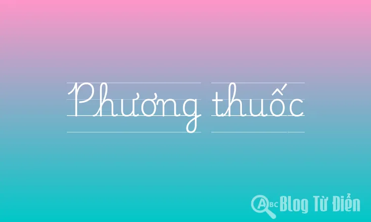 Phương thuốc