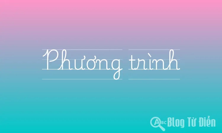 Phương trình