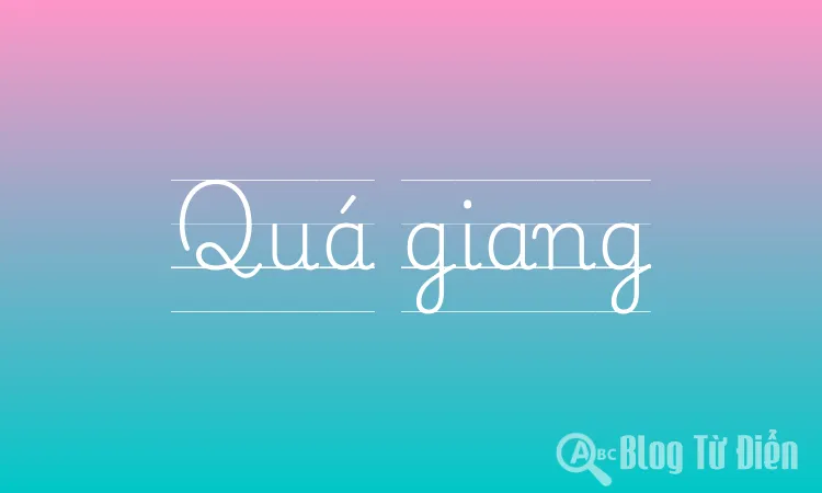 Quá giang