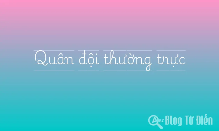 Quân đội thường trực
