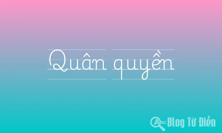 Quân quyền