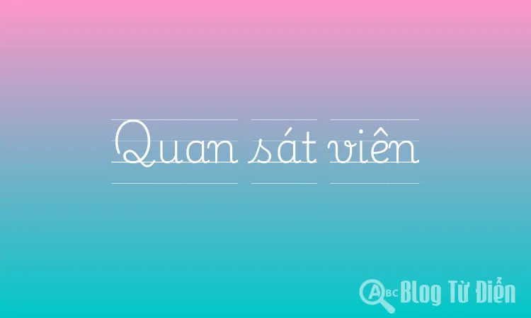 Quan sát viên
