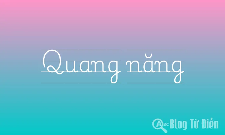 Quang năng