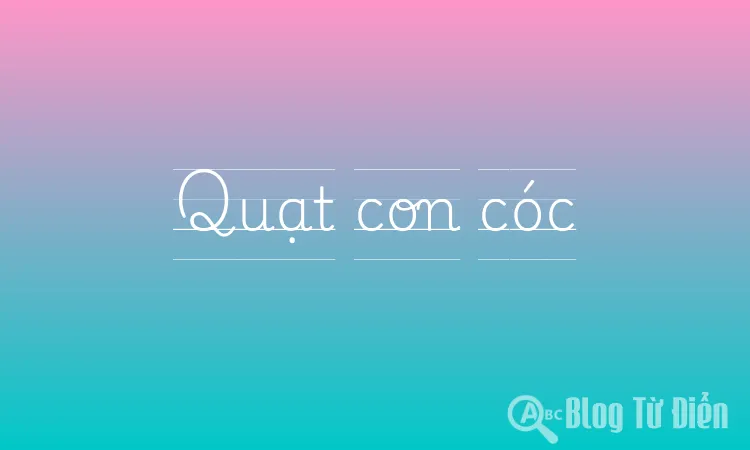 Quạt con cóc