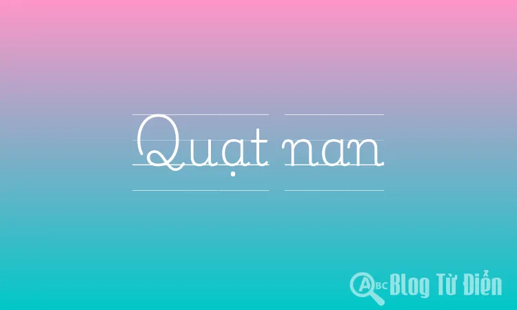 Quạt nan