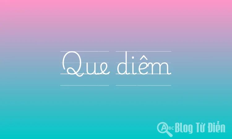 Que diêm