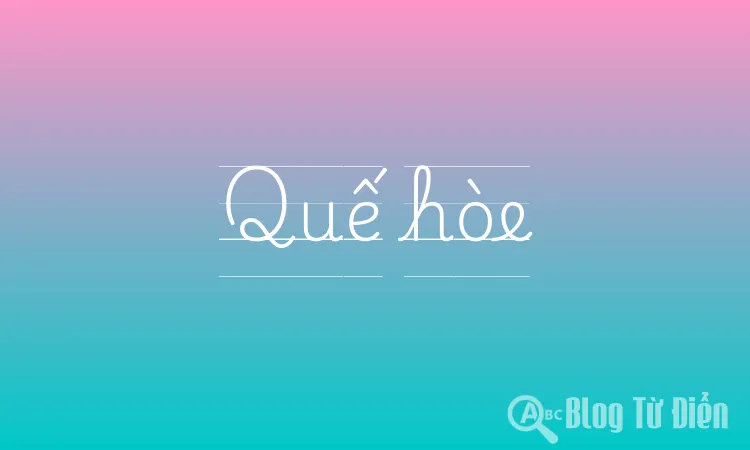 Quế hòe