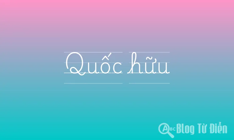 Quốc hữu