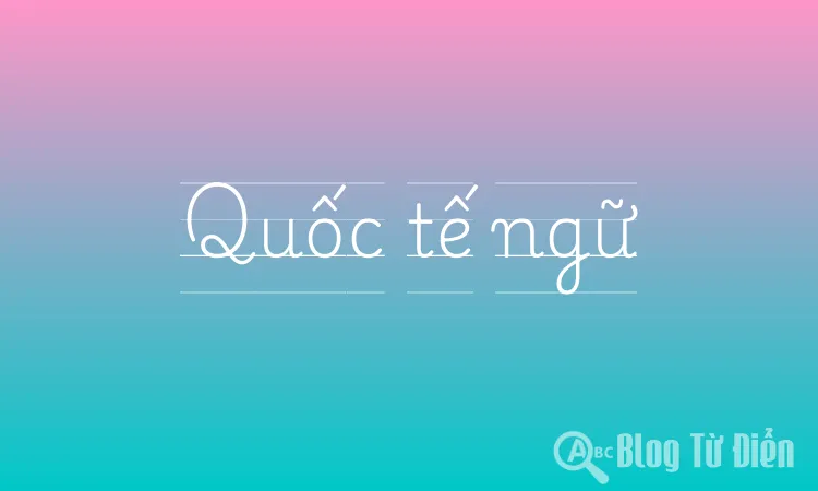 Quốc tế ngữ