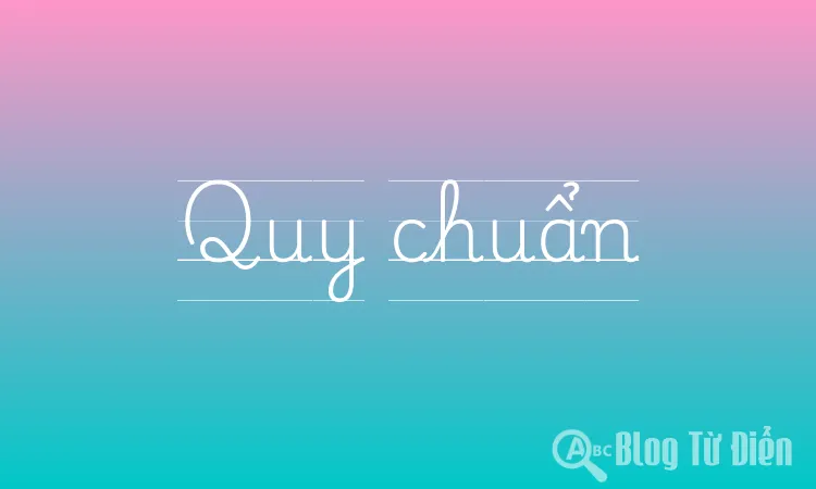 Quy chuẩn