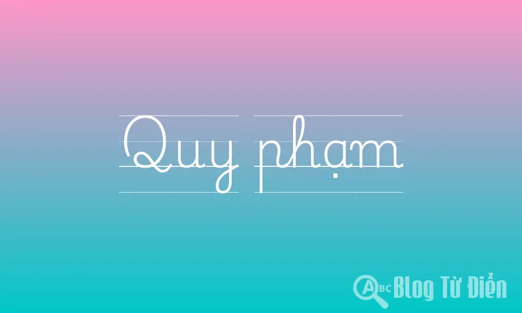 Quy phạm