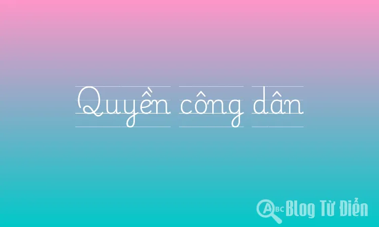 Quyền công dân