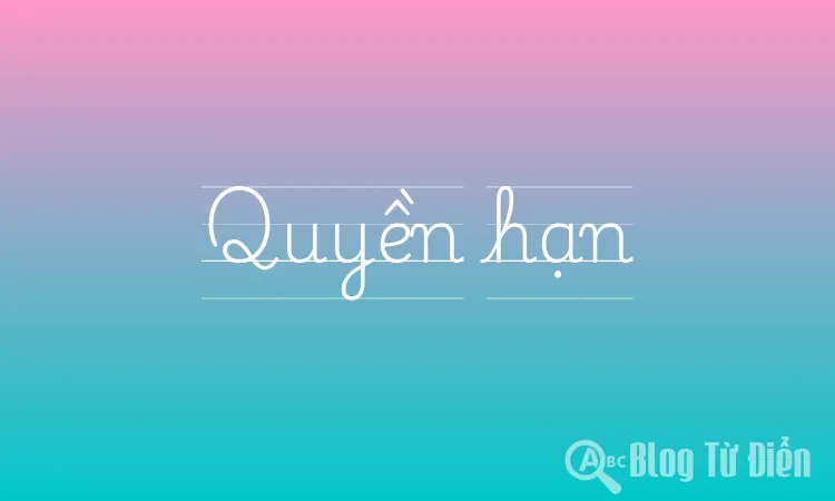 Quyền hạn