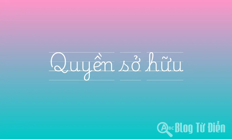 Quyền sở hữu