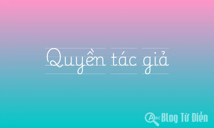 Quyền tác giả