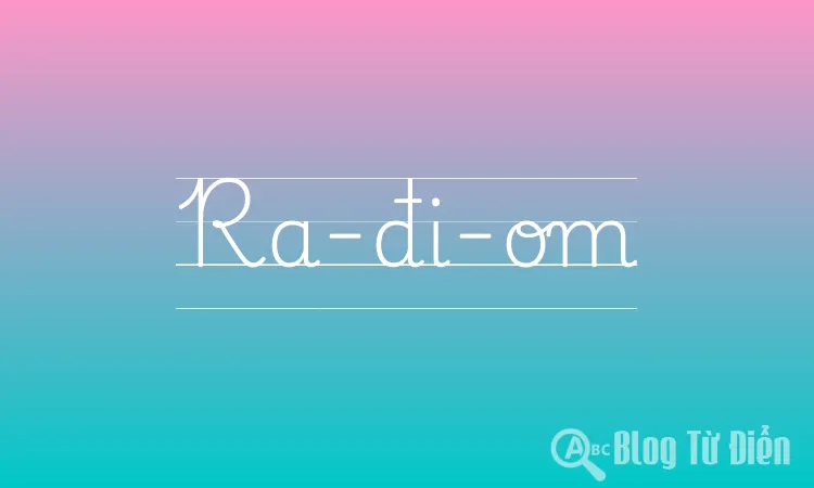 Ra-đi-om