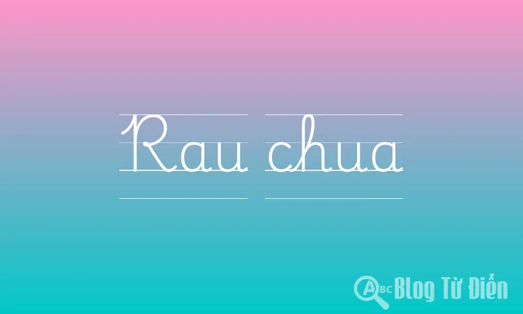 Rau chua